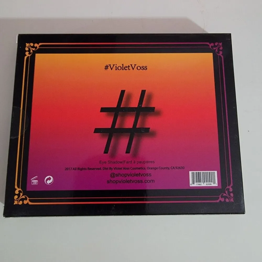 Violet Voss Pro Eyeshadows Hashtag # Palette New in Box